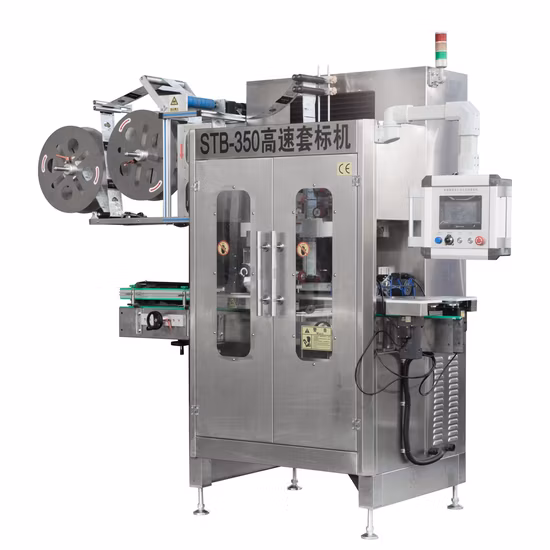 Automatic PVC Pet Sleeve Label Bottle Shrinking Machine (SL