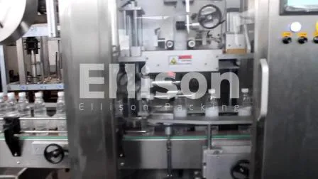 15000bph Plastic Round Square Bottle Cups Hot Steam PVC Sleeve Shrinking Labeling Machine for Water Juice Production Line