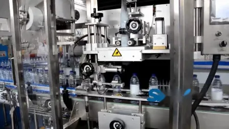 Good Quality Full Automatic PVC Label Sleeve Shrinking Labeling Machine
