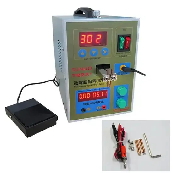 18650 S787A+ Cylindrical Battery Pack Tab Spot Welder for Battery Pack