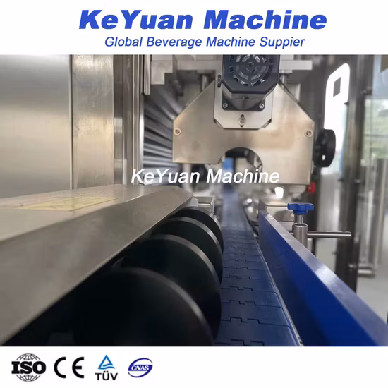 Automatic Pet Bottle Sleeve Labeling Machine for PVC Shrinking Label