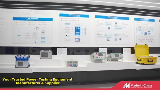 Comprehensive Relay Tester for Line Protection and Zero Sequence Protection Testing