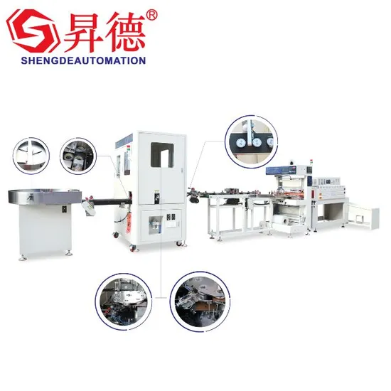 Automatic PVC Electrical Insulating Tape Heat Shrinking Packing Machine