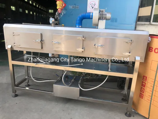Semi Automatic Manual Bottle PVC Label Labeling Shrinking Machine