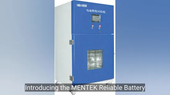 Reliable Battery Combustion Injection Testing Machine Lithium Pack Fire Simulation Quality Tester 