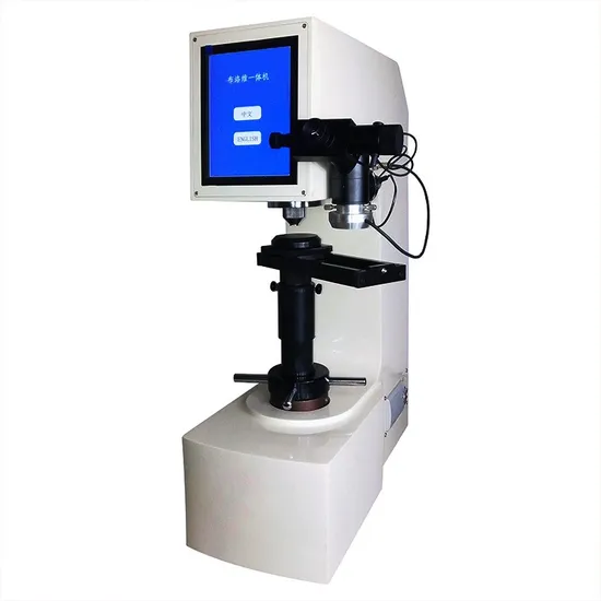 Image Processing System Touch Screen Automatic Turret Vickers Hardness Tester 