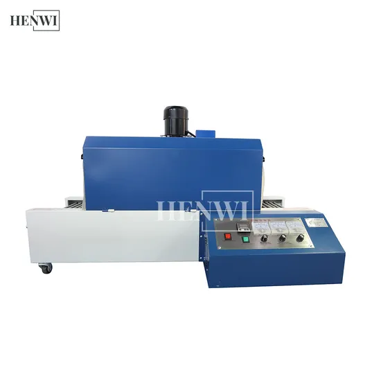Tablet PE PP POF PVC Pet PA OPS Heating Shrinking Machine Desktop Heat Shrink Tunnel Hot Wind Shrink Tunnel 