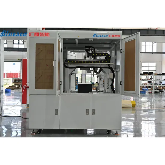 New Energy Lithium Ion Battery Pack Laser Welding Simple Assembly Line 