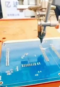 Rotary Automatic Feeding Wire Bonding Machine High Efficiency LED Soldering Machine 