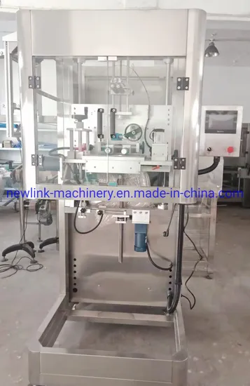PE /PVC Film Insert and Shrinking Machine for 5 Gallon Cap, 5 Gallon Bottle Sleeve Label Machine 