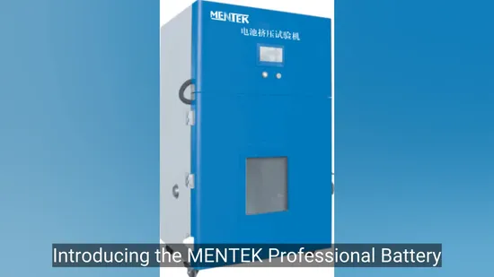 Professional Battery Compression Analysis System for Enhanced Performance Testing Equipment Machine Device 