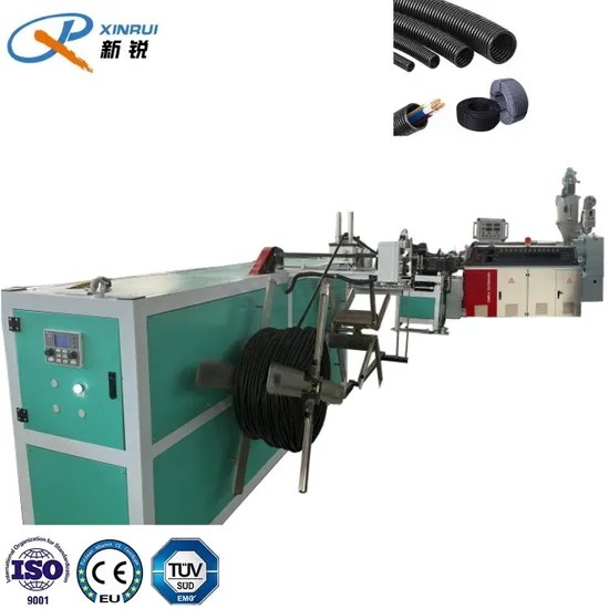 Plastic PVC PP PE PA Shrinking Pipe Making Machine 
